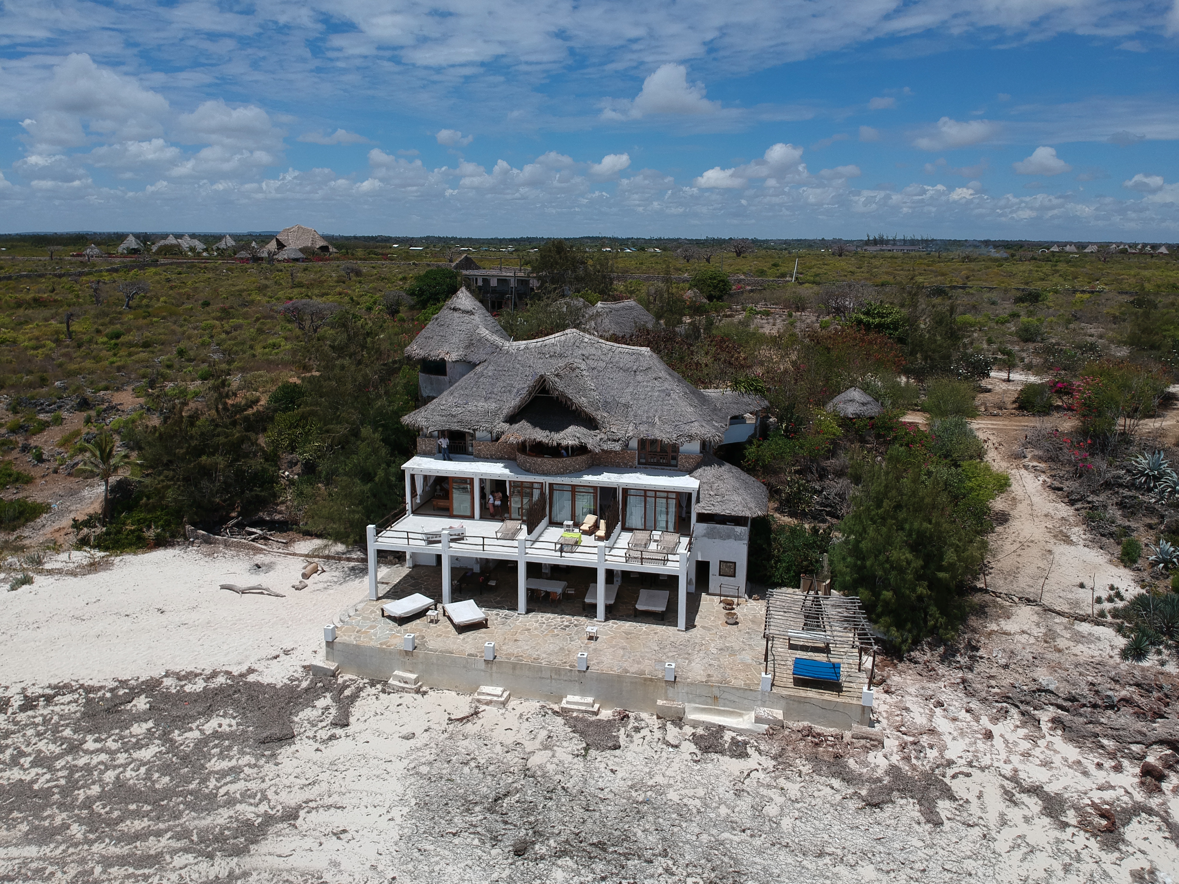 The Beach House waterfront exterior